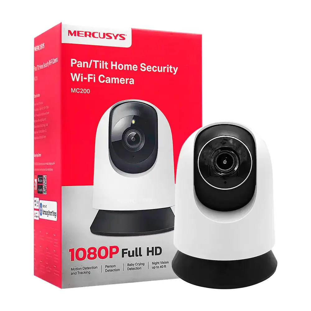 Cámara de seguridad 1080p full hd con sensor de movimiento + audio / cv-2142
