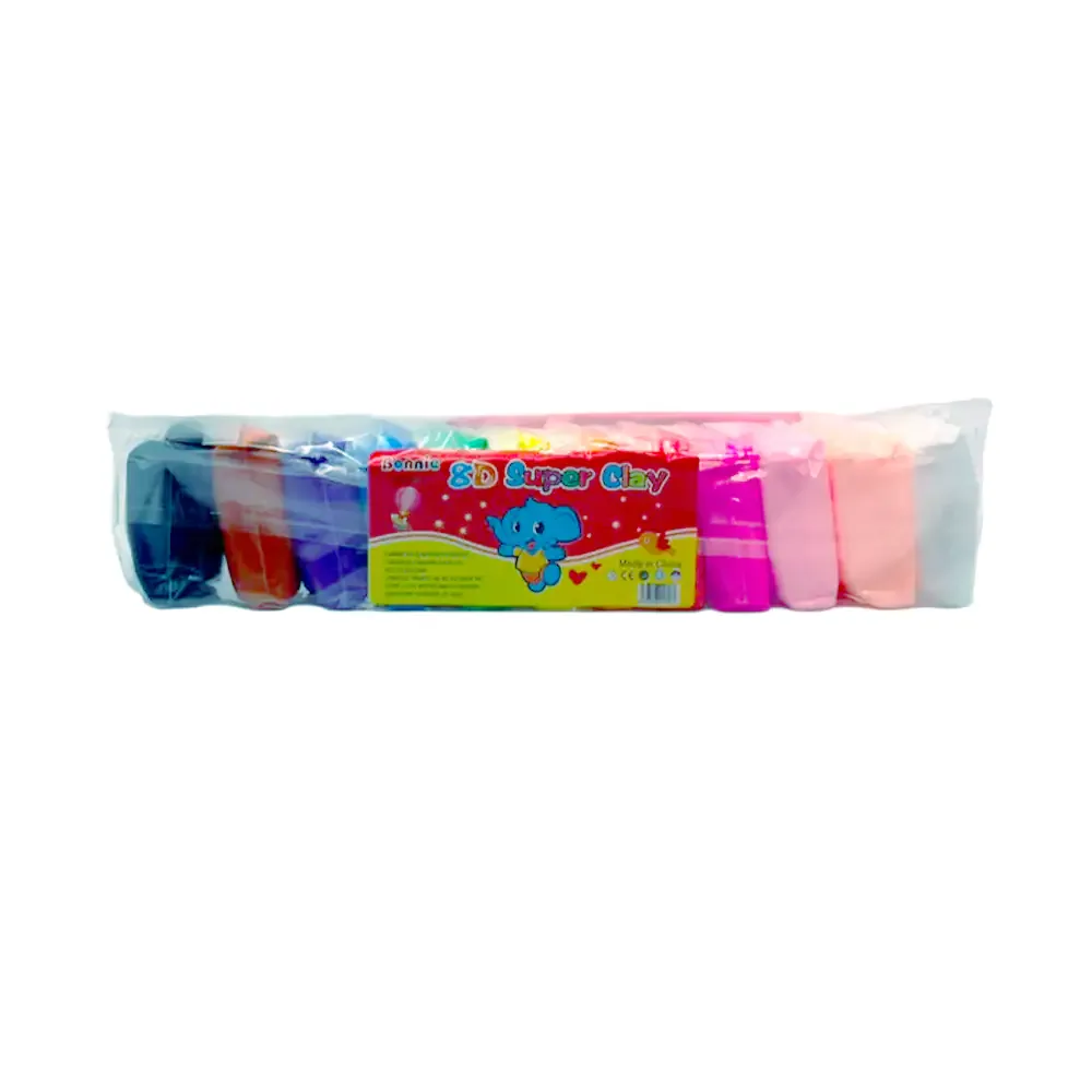 Paquete con 12 sobres de foamy moldeable + accesorios, variedad de tonos / 1808.foamy