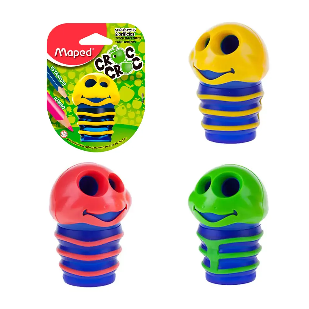 Sacapuntas maped croc croc, variedad de modelos