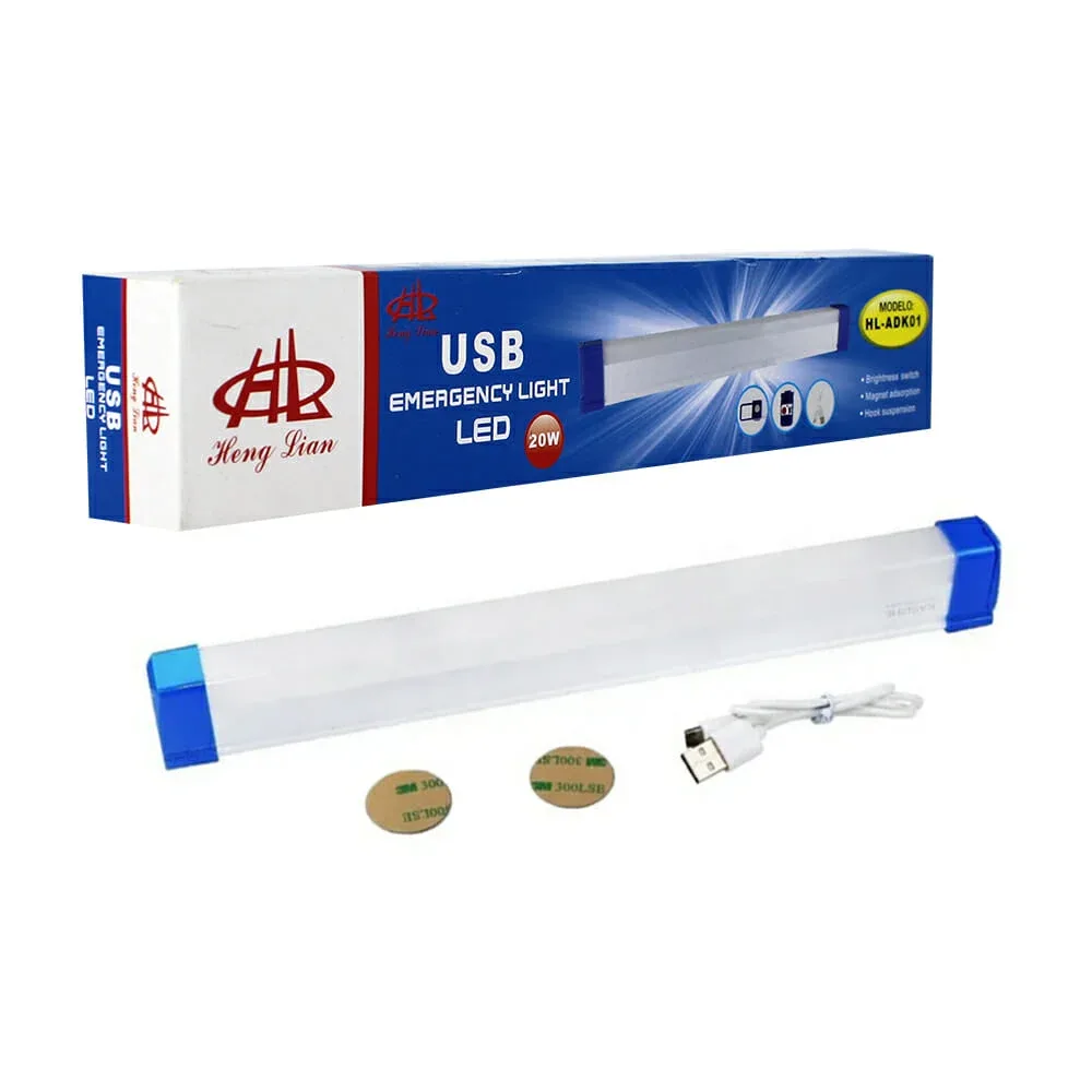 Lámpara de emergencia recargable 15cm hl-adk01