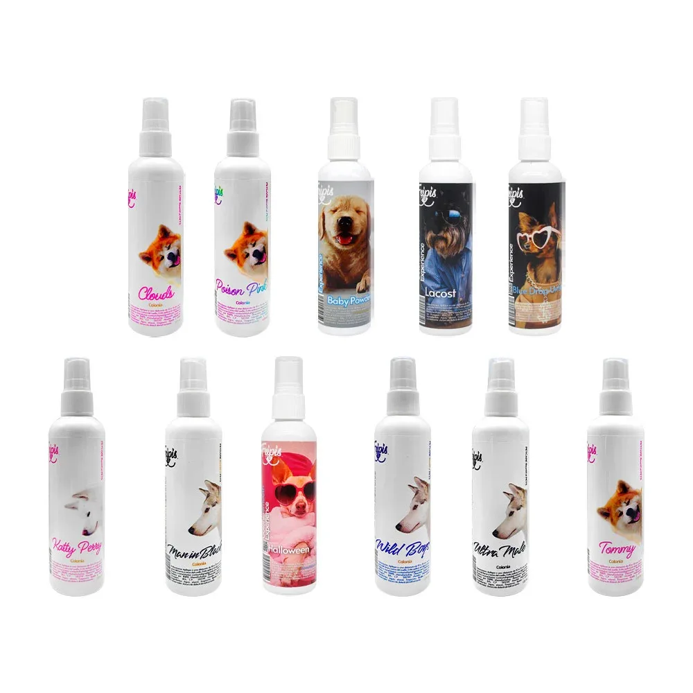Colonia fragancia en spray para mascota 125ml, variedad de aromas / 741350