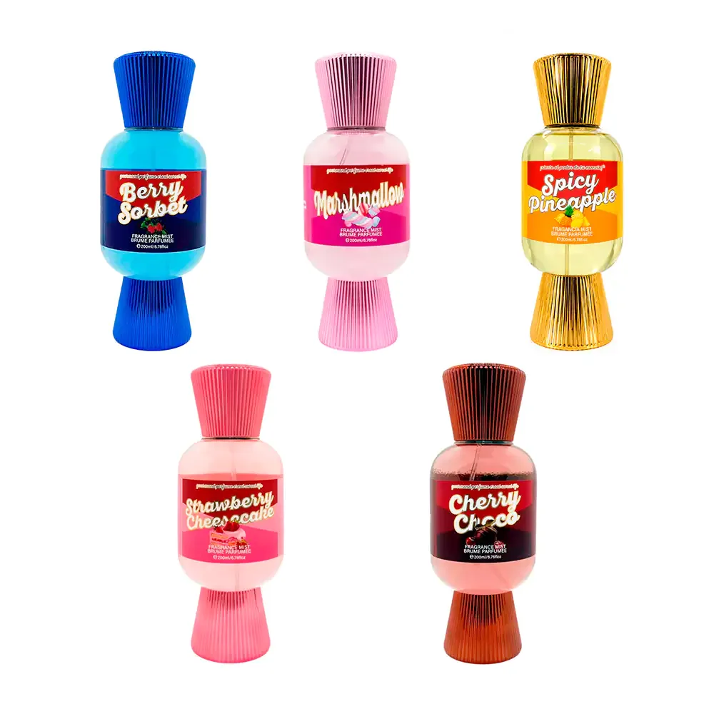 Perfumes corporales en spray con fragancias de caramelo, 200ml, variedad de aromas / lu88792
