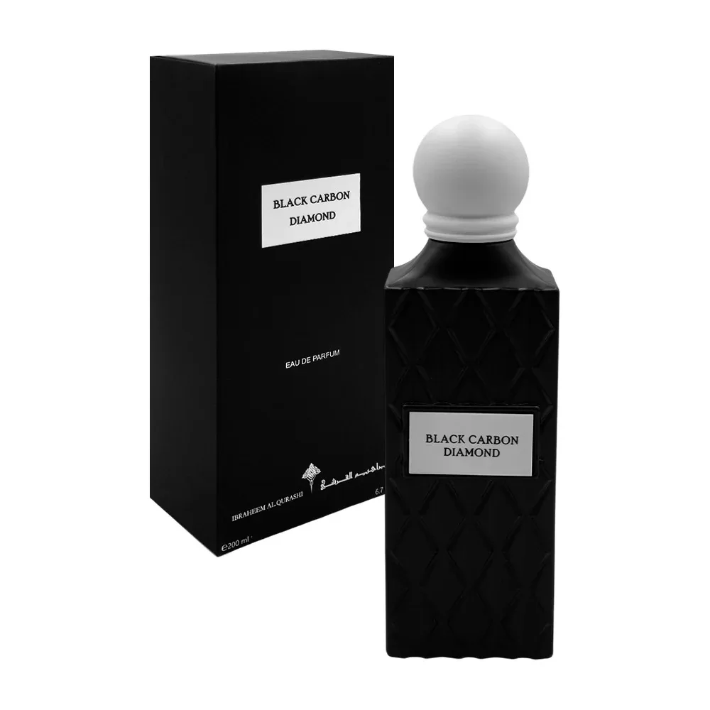 Perfume black carbon diamond, con fragancia para caballero en spray, 200ml