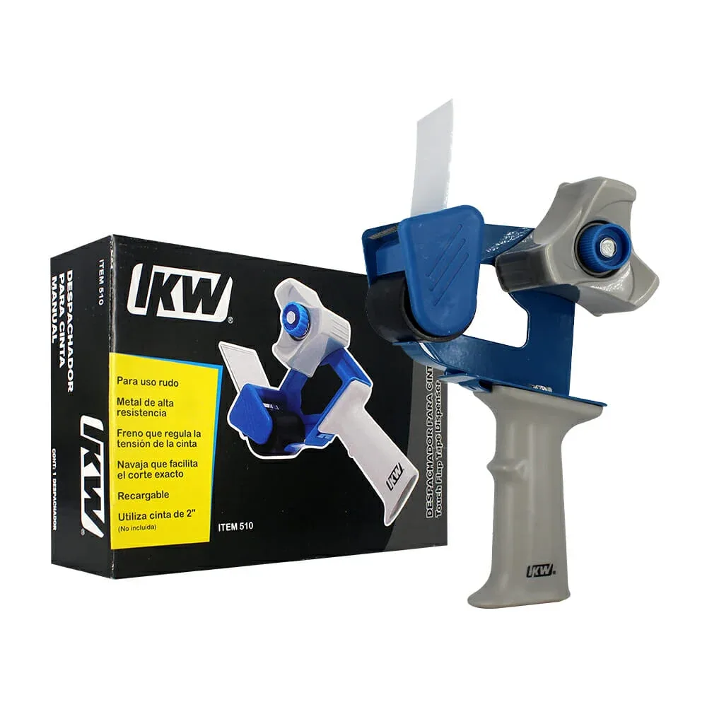 Pistola dispensadora manual ikw para cinta de 2 pulgadas / 510 / 0510