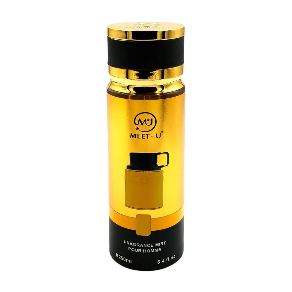 Perfume - body mist meet-u con fragancia para hombre, 250ml / mu25005