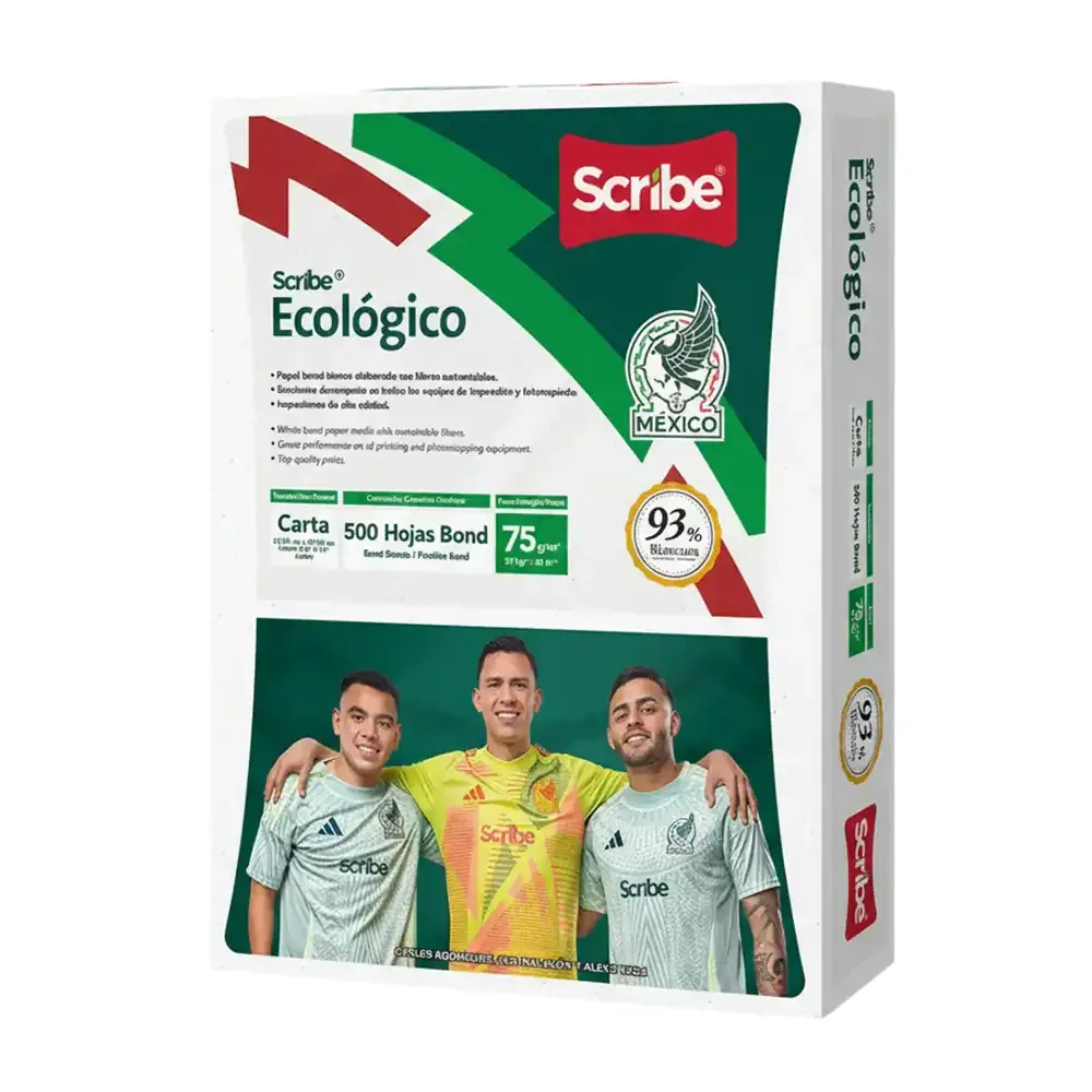Paquete con 500 hojas bond en color blanco, tamaño carta / 5288 / 1230