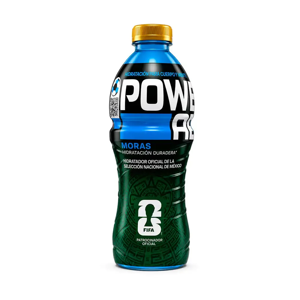 Bebida hidratante powerade sabor moras, 1 litro / 317653