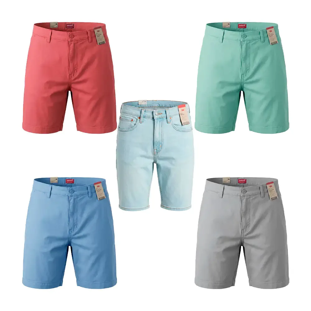 Short levis original, corte xx chino, tela suave, unisex, variedad de modelos