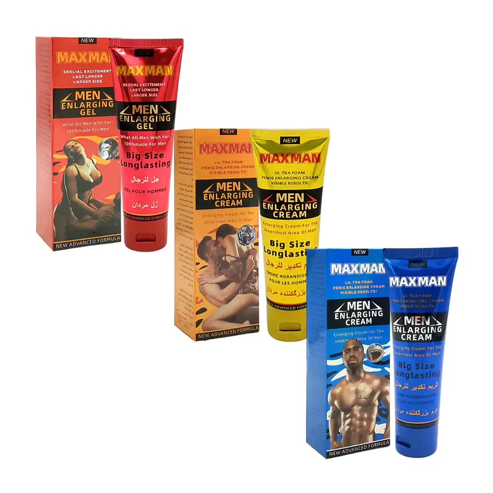 Crema maxman para aumentar el tamaño del miembro masculino, 50g / 233161