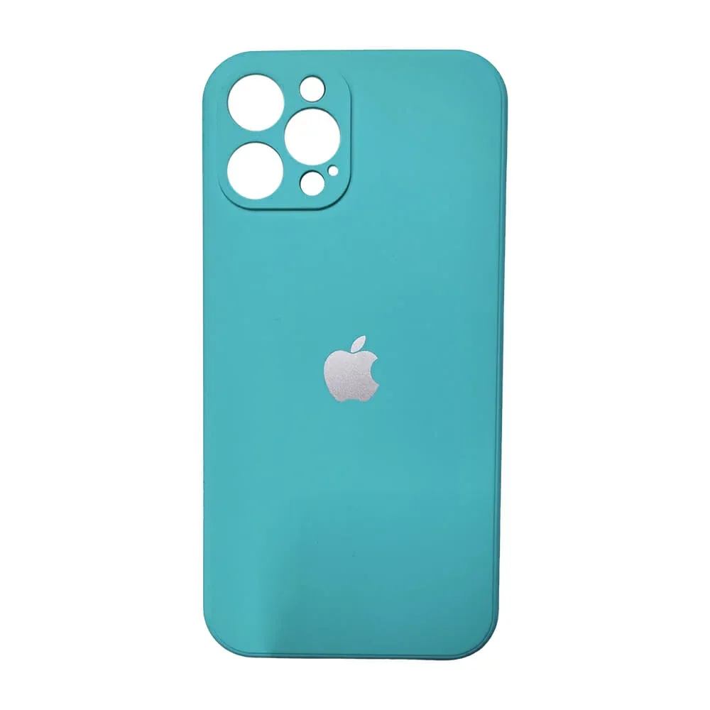 Funda lisa de silicón compatible con teléfono celular iphone 12 pro max, variedad de colores