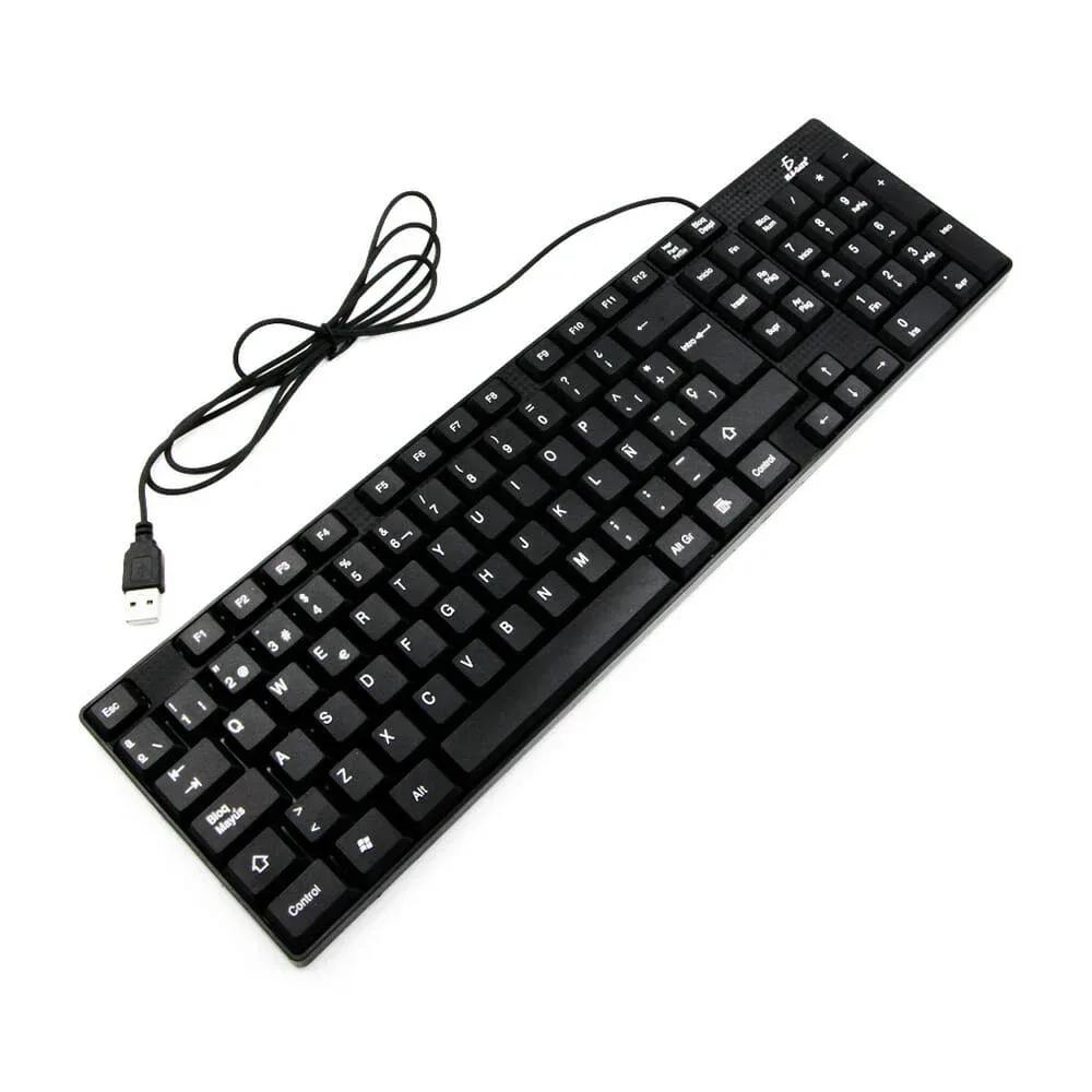 Teclado alámbrico usb universal ele-gate super slim / tc.18