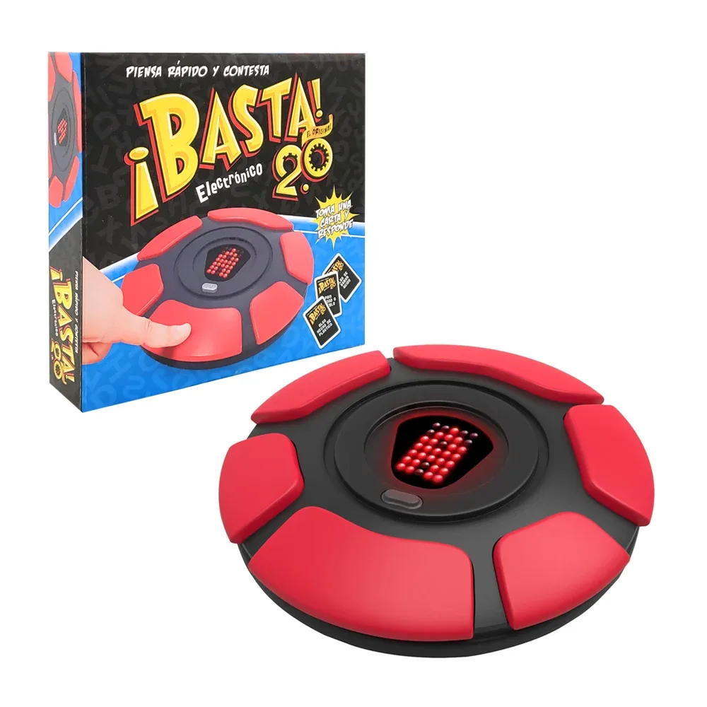 Juego de mesa mini basta 2.0 electrónico con 20 cartas