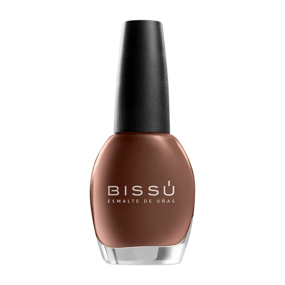 1pza Esmalte bissú para uñas, tono 053 mocha / b004009