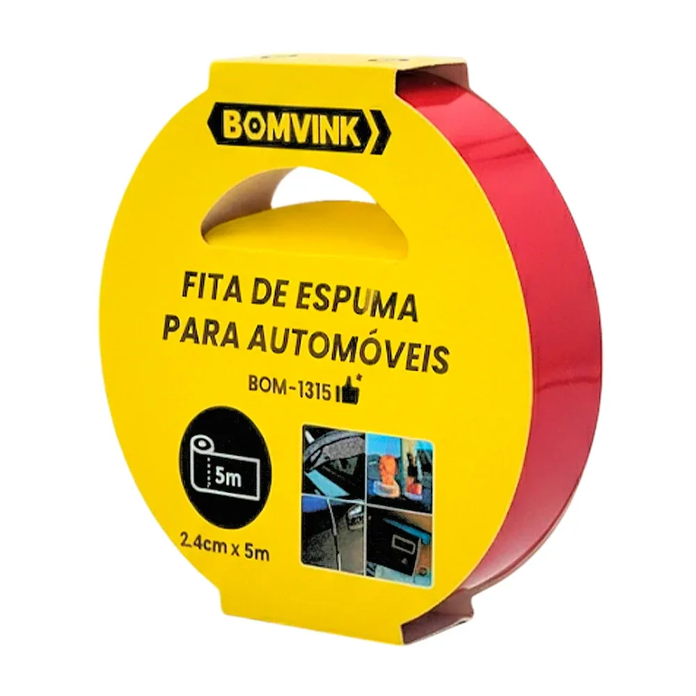 Rollo fita de espuma, cinta de espuma para coches / bom-1315