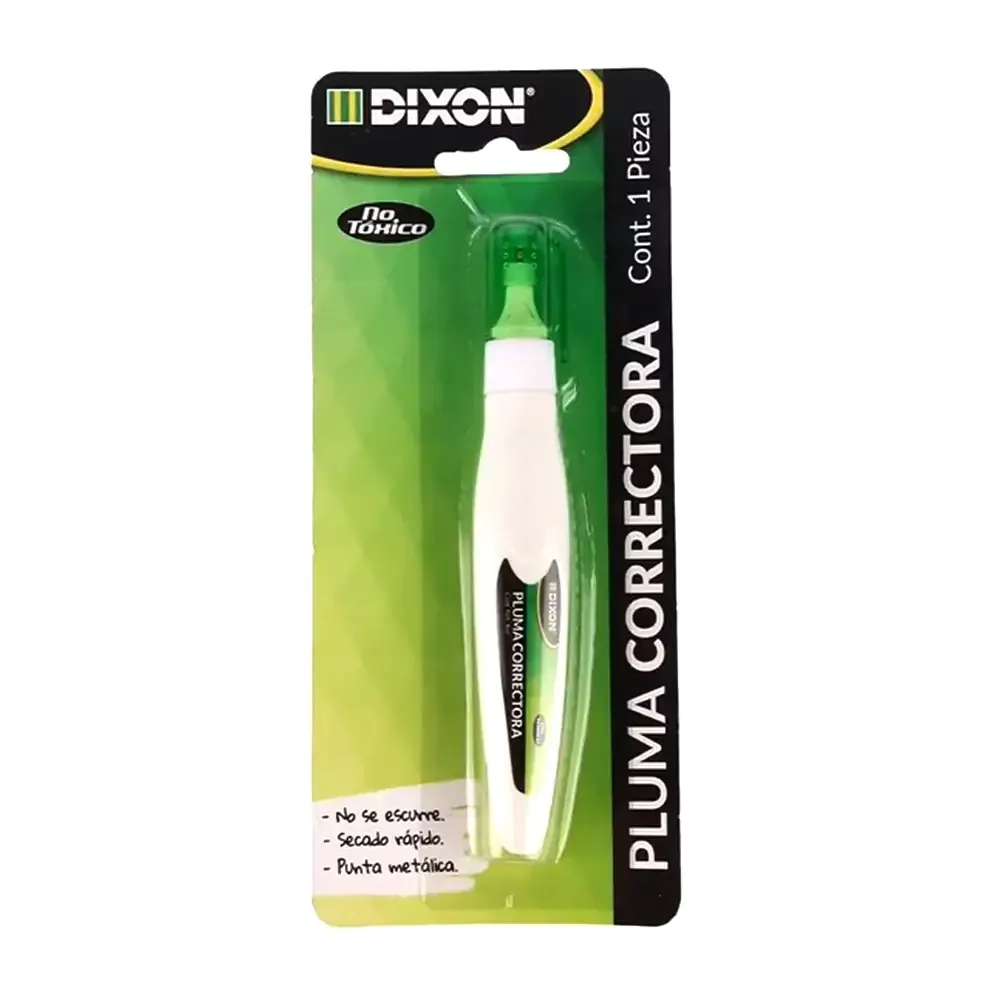 1pza Pluma - correctora dixon de 7ml, multifuncional