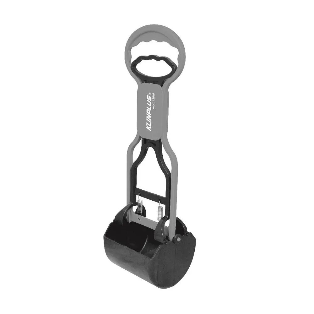 Pala recogedor de plástico para recoger heces de mascotas 37cm, variedad de colores / klinplus / 12060