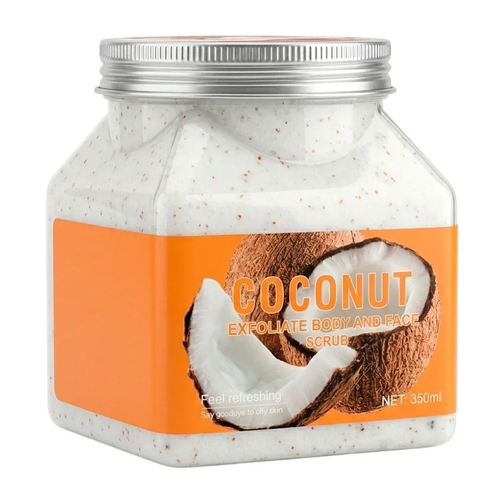 Crema exfoliante facial y corporal con extracto de coco, 350ml / coconut 232573