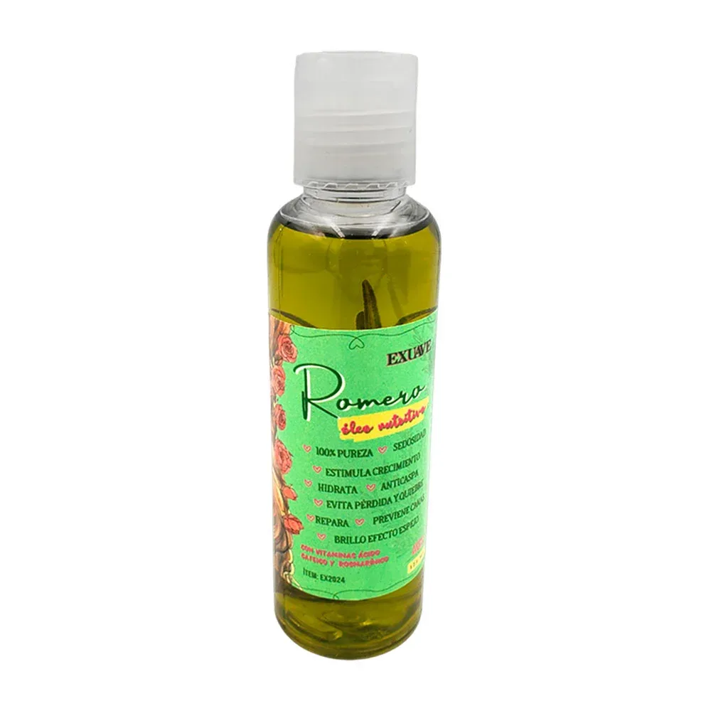 Aceite capilar con extracto de romero y vitaminas, 125ml / aroma herbal / ex2024