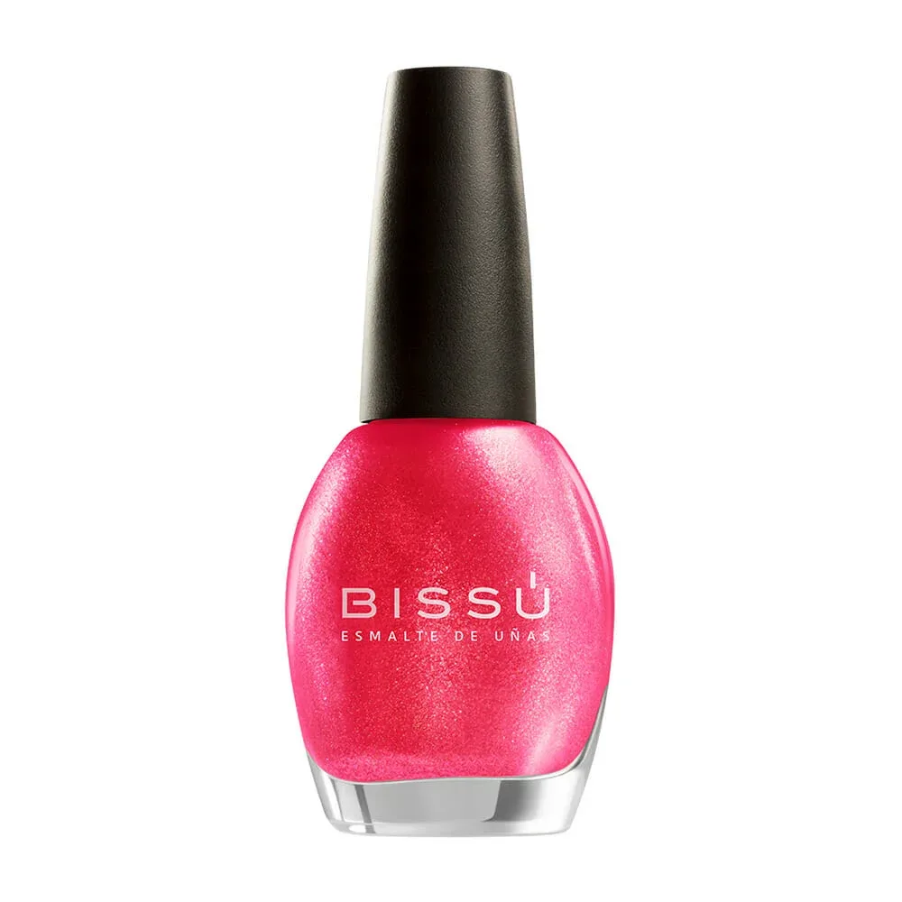 1pza Esmalte bissú para uñas, tono 206 rosa marina 15ml / b008473