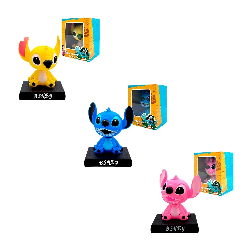 Figura cabezón decorativa para el carro variedad de personajes animados / gz-028