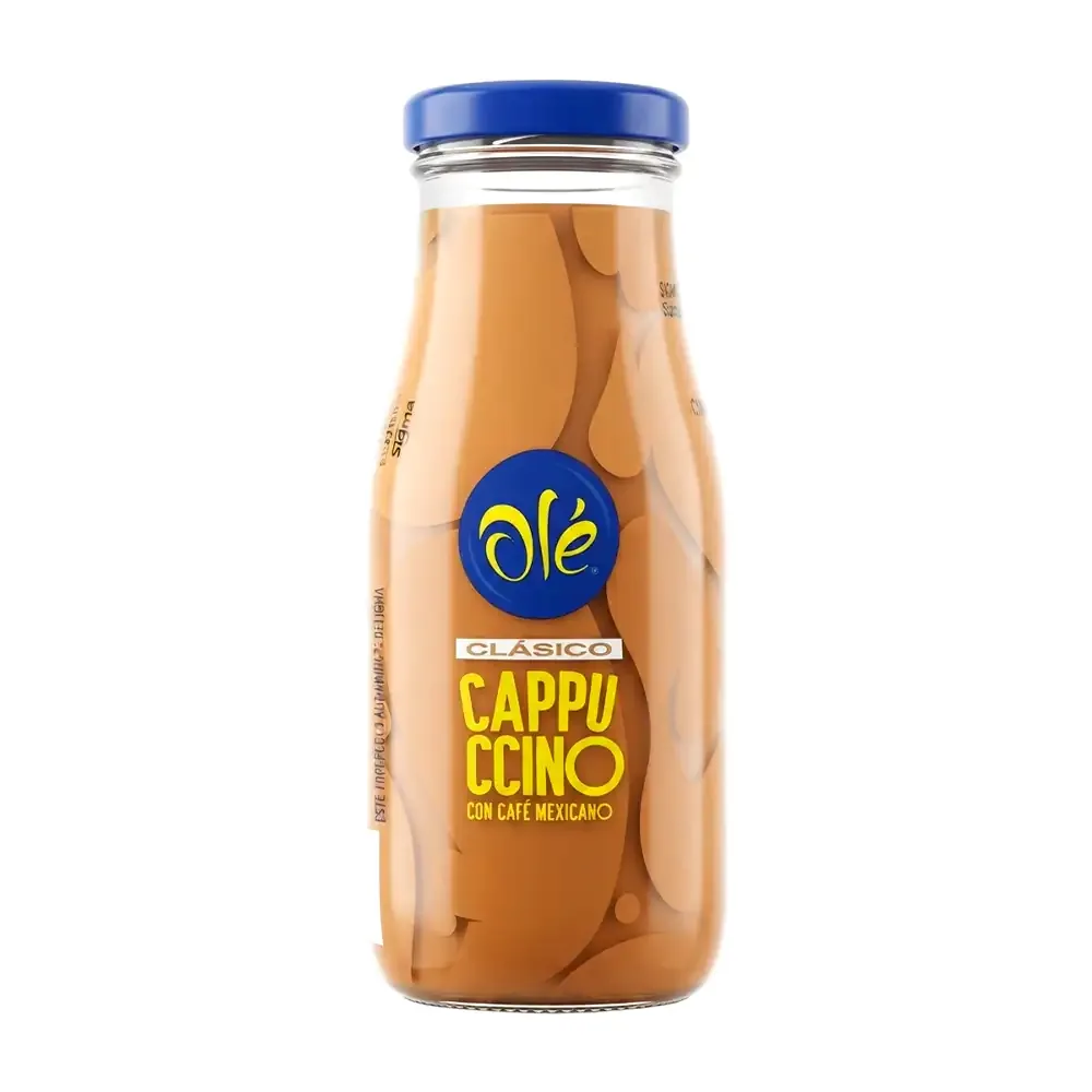 1pz Café olé clásico sabor cappuccino con café mexicano, 281ml / 453194