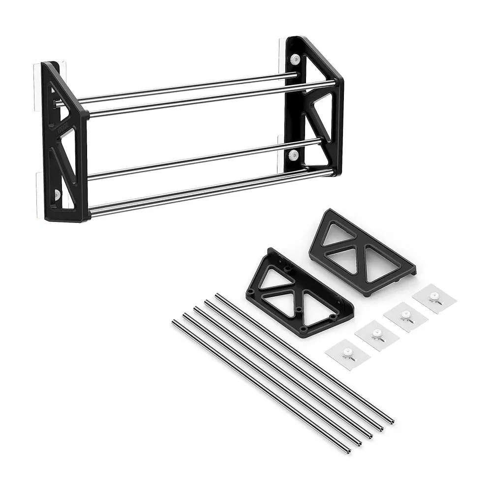 Organizador multifuncional adhesivo de pared para zapatos de baño 24x10x63cm / storage shoe rack / 13906