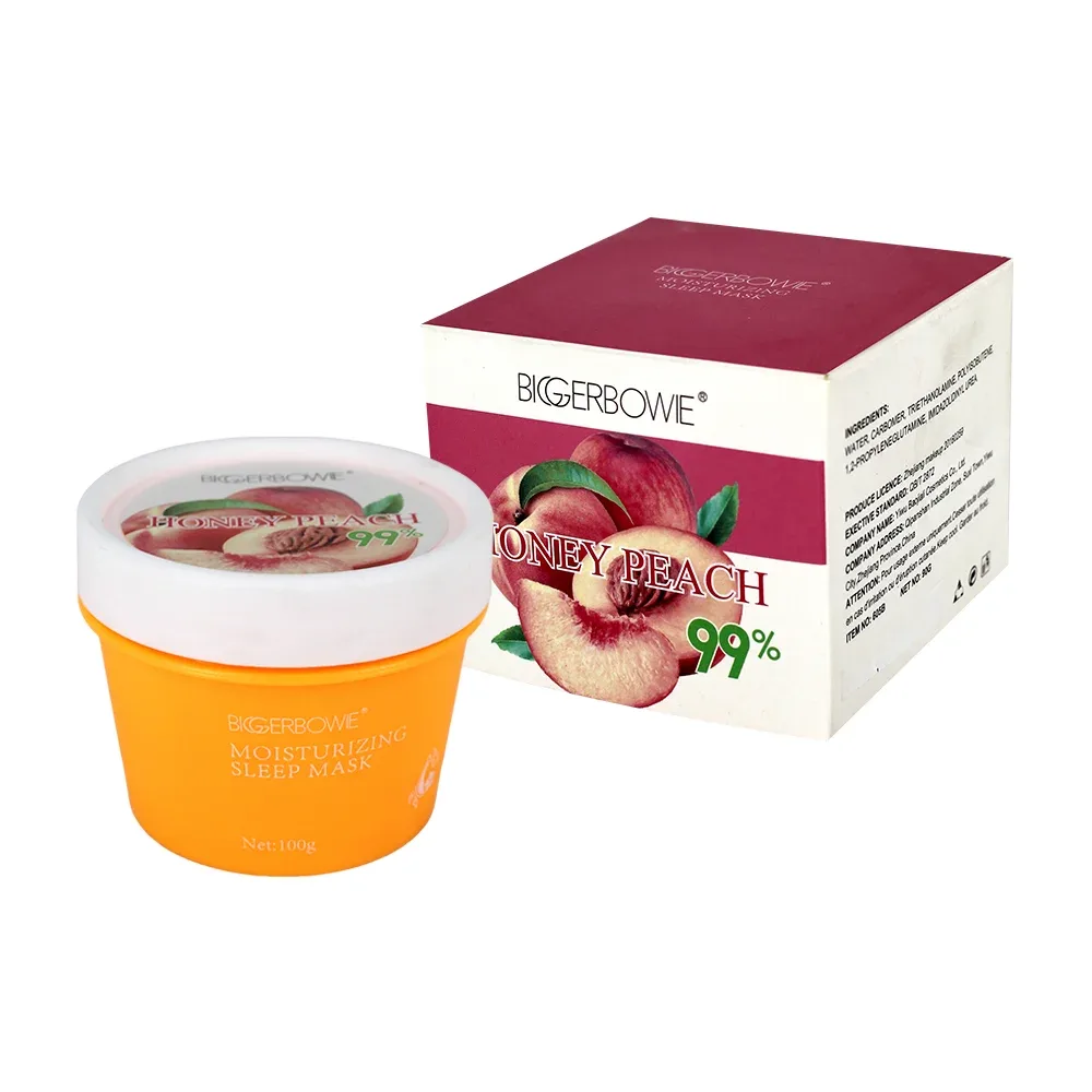 Mascarilla nocturna líquida con extracto de durazno, 90g / honey peach