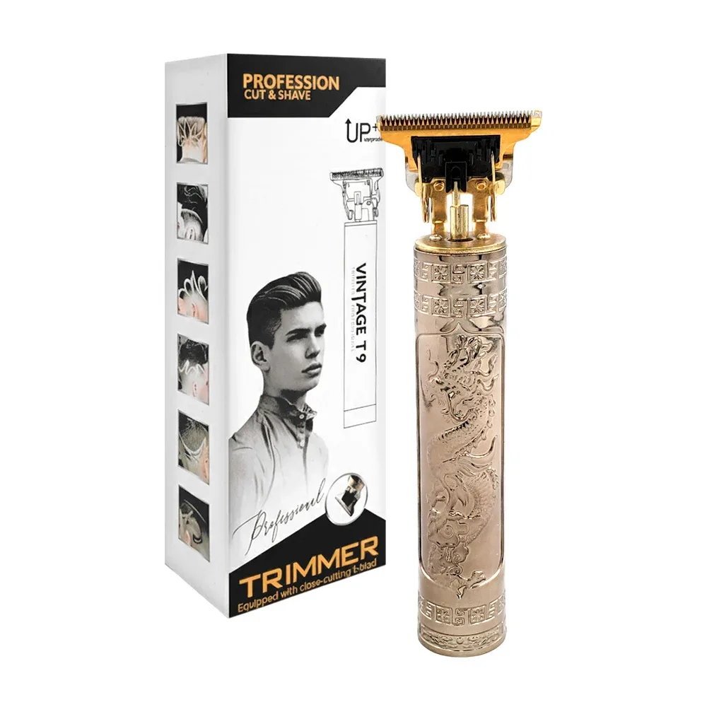 Maquina trimmer cortadora de pelo con diseño de dragón brillante / jdtj01-78