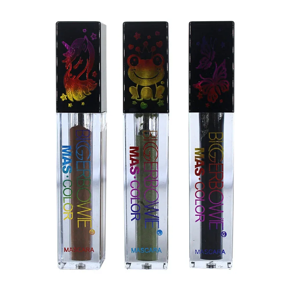 1pza Rímel máscara biggerbowie de color para pestañas, variedad de colores / big-1027
