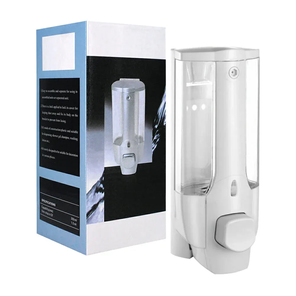 Dispensador de jabon liquido para manos 350ml / 80488