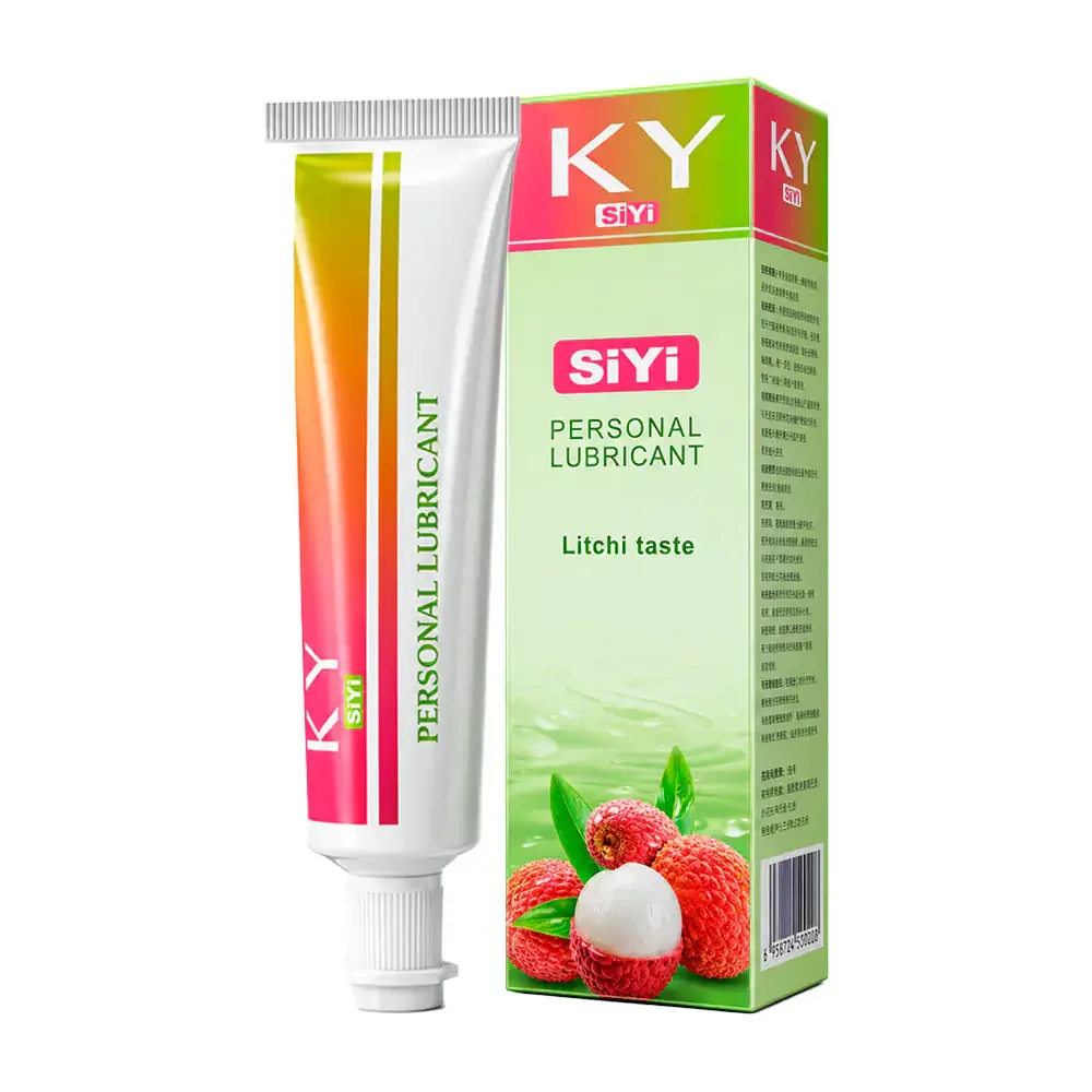 Lubricante siyi a base de agua, aroma y sabor a lichi, 50g / 400554