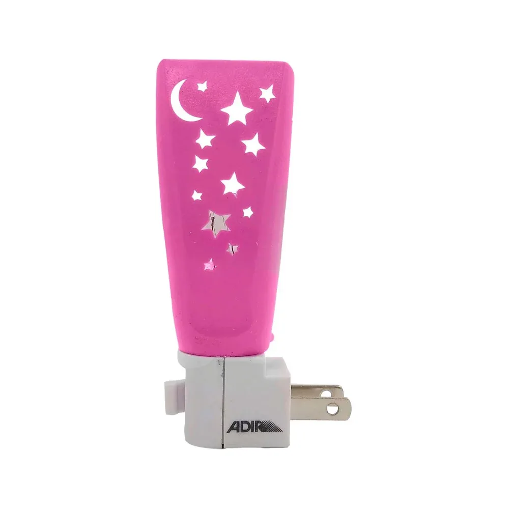 Lámpara luz de noche con diseño luna y estrellas, 4w / adir lighting