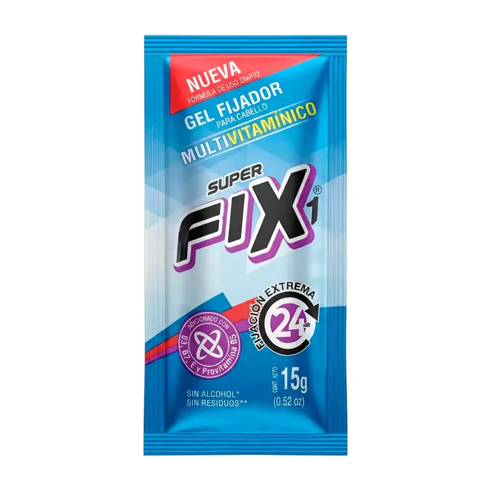 1pz gel super fix fijador para cabello 15g / 615983