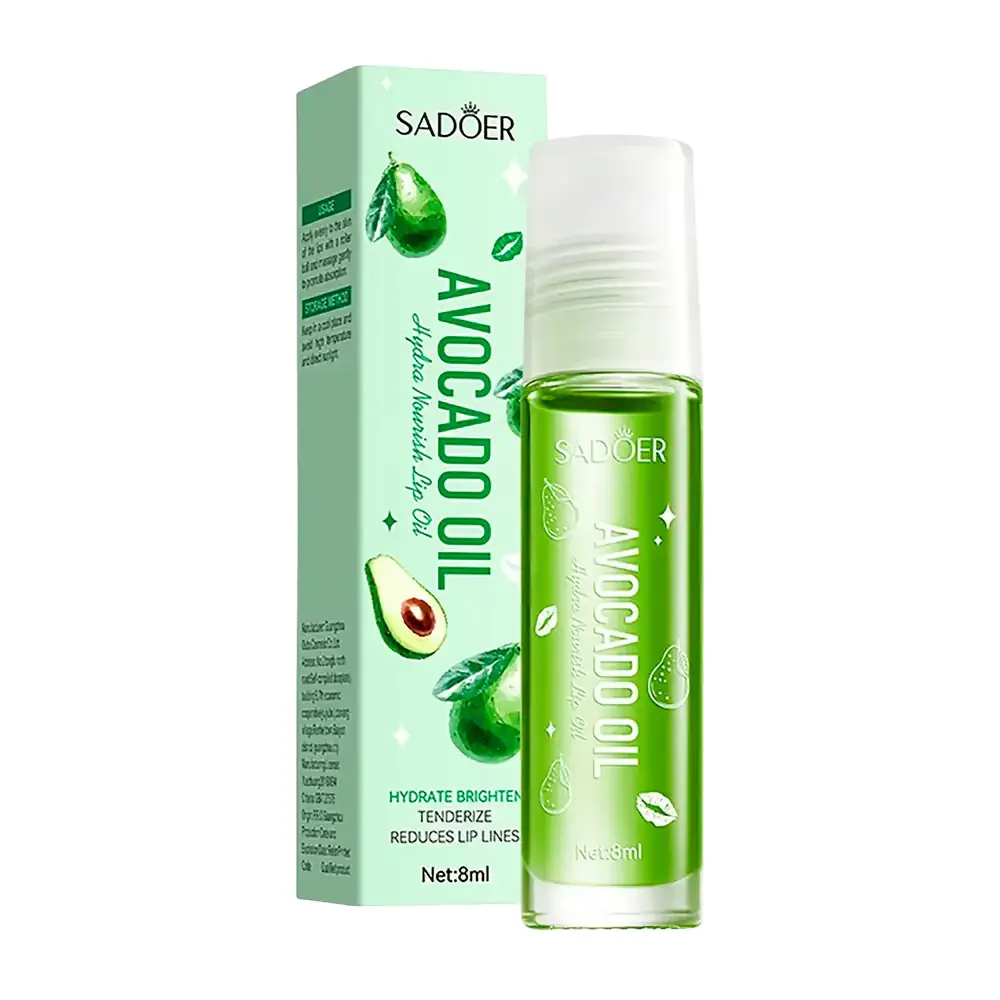 Lip gloss sadoer hidratante con extracto de aguacate para dar brillo, 8ml