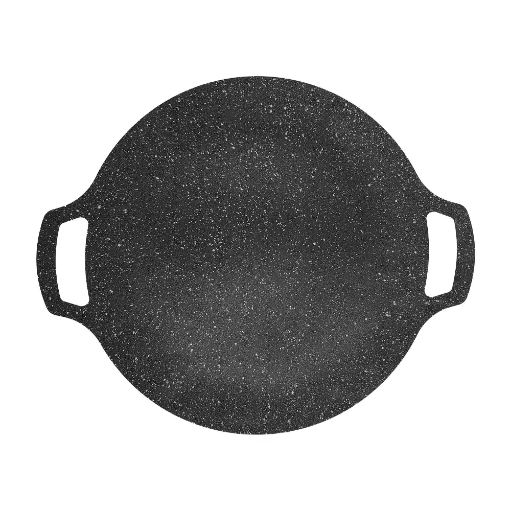 Comal redondo synmore aniadherente de 39cm en color negro y con agarradera