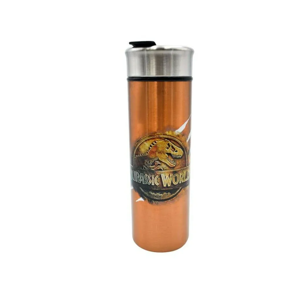 Termo de acero inoxidable con diseño de jurassic world 430ml 2415-3492
