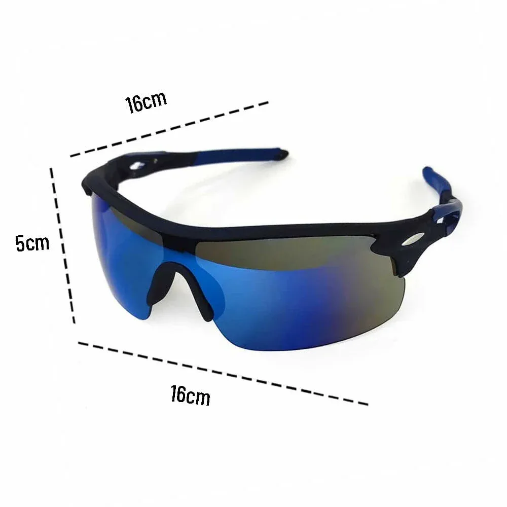 Gafas de sol envolventes color oscuro / 3018-2f