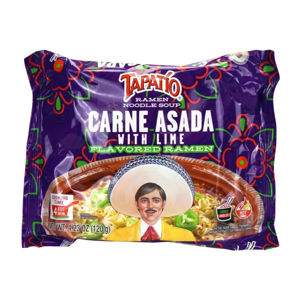 Ramen instantáneo tapatío, fideos condimentados sabor carne asada, 120g / 105689