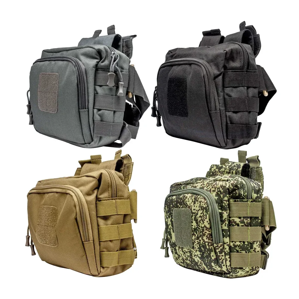 Mochila pechera mediana táctica de 3 compartimentos con cuadro de velcro, variedad de colores / lml-8868 / lml-5618 / 5618