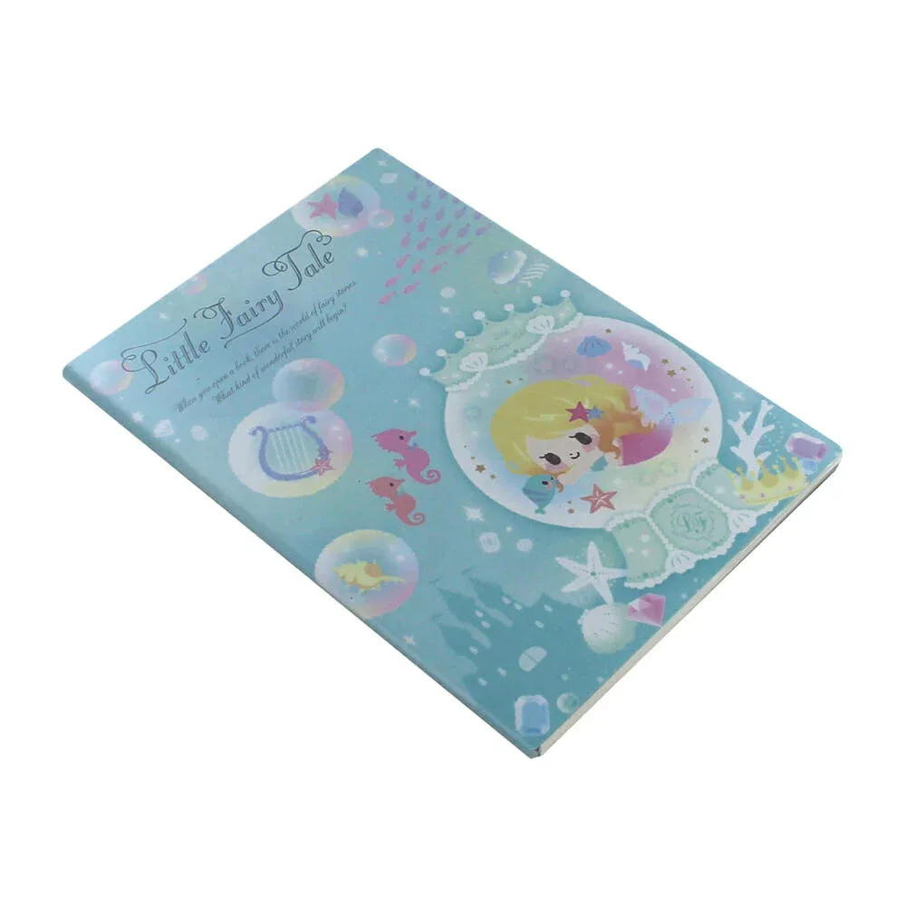 Cuaderno cosido de raya con diseño estampado y forrado de plástico, variedad de modelos / 25100 / X091
