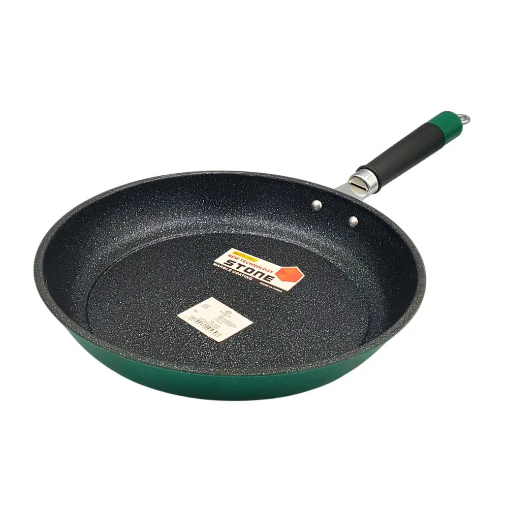 Sartén antiadherente con recubrimiento de mármol, 27cm / hot chef / stone / 922-204-26