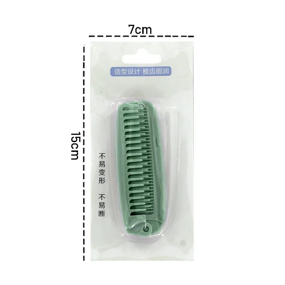1pza Peine doble para rizado de cabello, variedad de colores / hair comb / g-000