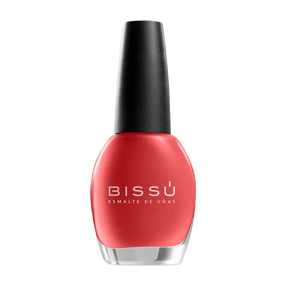1pza Esmalte bissú para uñas, tono 163 tangerina 15ml / b007796