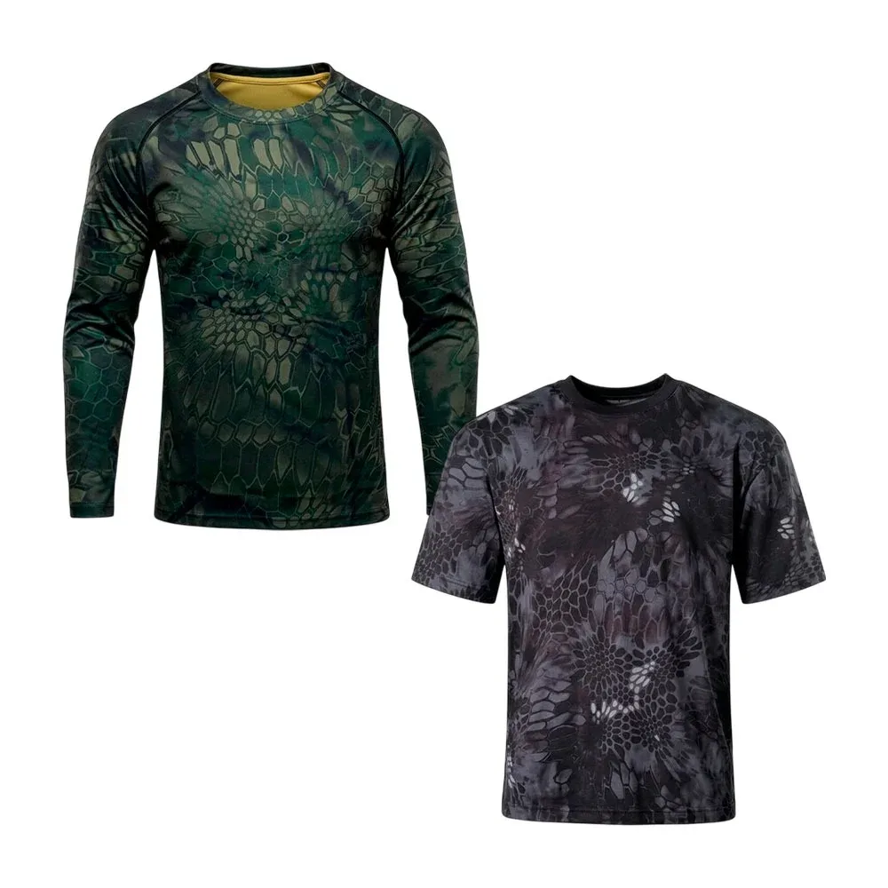Playera con cuello redondo y estampado piel de reptil, variedad de colores / 3913 / lml-353