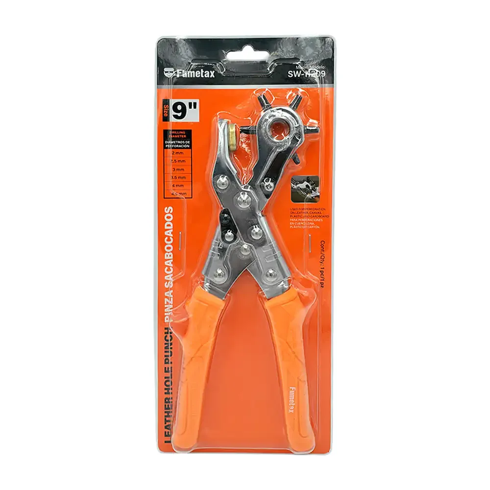 Pinzas para perforaciones, 9in con diferentes medidas de diámetro / sw-11209