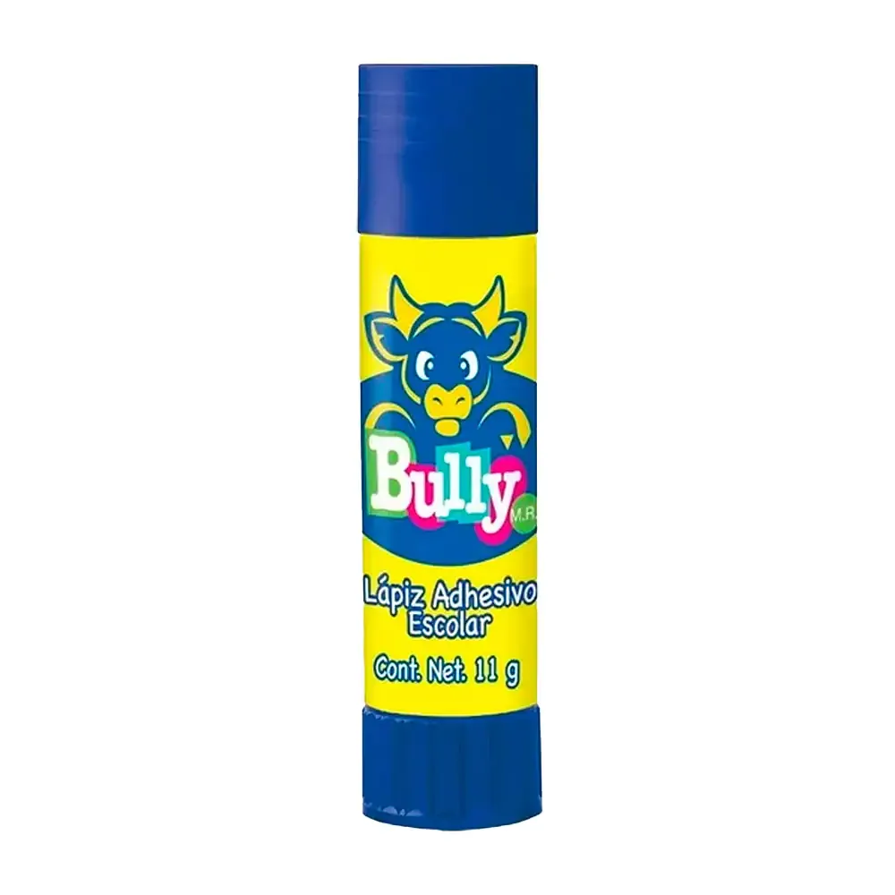 1pza Pegamento lápiz adhesivo bully en barra de 11g / 0392