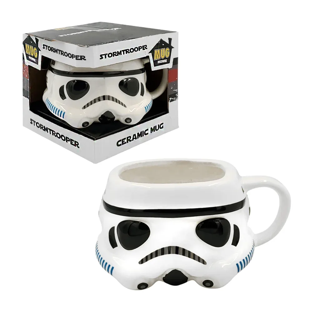 Taza cerámica 3d en forma de soldado espacial / mug home / 25tcb-016