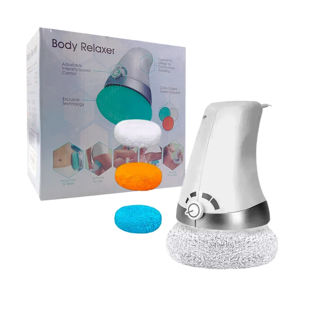 Masajeador eléctrico con diseño ergonómico y control de intensidad para el cuerpo / body relaxer / 16719