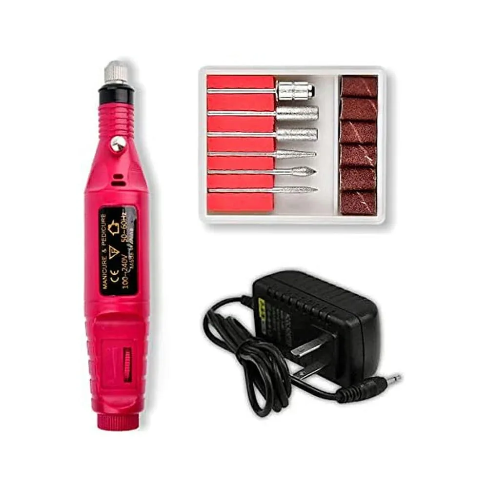 Pulidor / esmeril profesional con accesorios para uñas / 11406 / mm-300