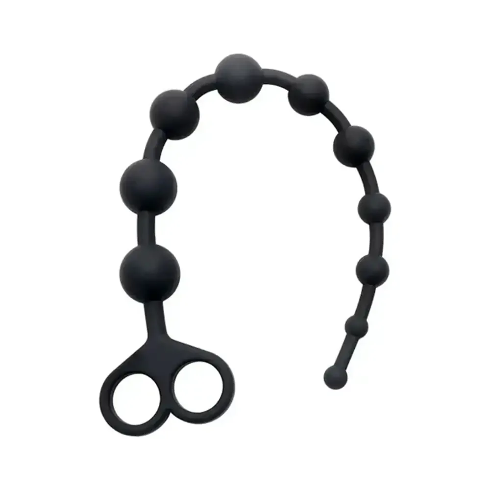 Plug de silicón con 10 bolitas de diferentes tamaños, 30cm / 23227